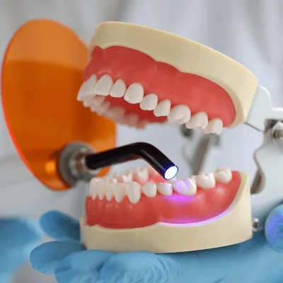¿Qué médico trata los dientes manchados?